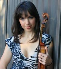 Charlotte Jane with violin 2013